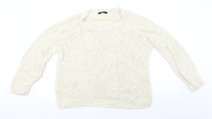 George  Womens Beige   Pullover Jumper Size 18