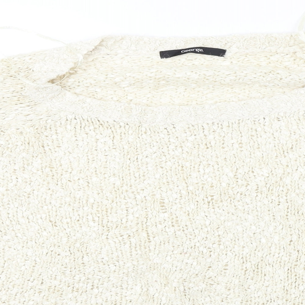 George  Womens Beige   Pullover Jumper Size 18