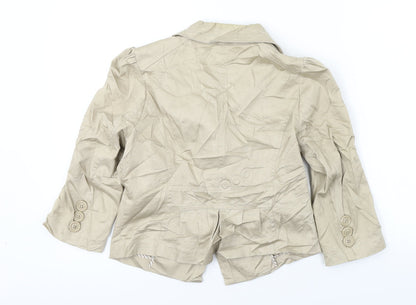 Womens UK Size 10 Atmosphere Beige Jacket