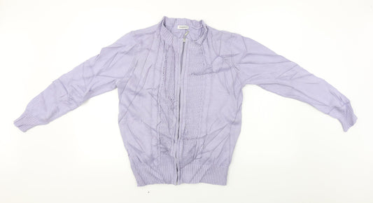 Damart  Womens Purple   Jacket Coat Size 10