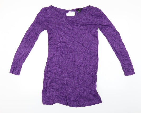 H&M  Womens Purple   A-Line  Size M