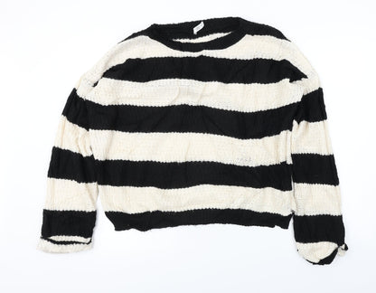 Womens UK Size 12 New Look Beige Pullover Jumper
