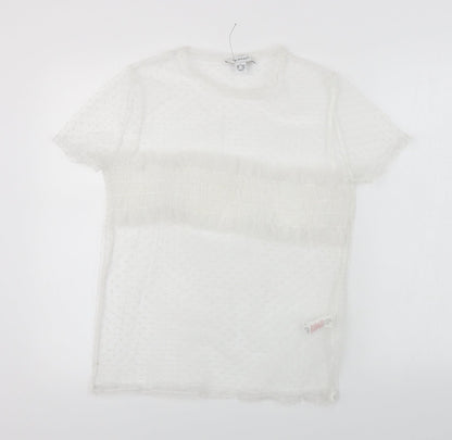 Primark  Womens White   Basic Blouse Size S