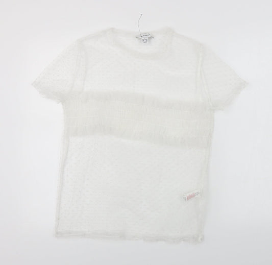 Primark  Womens White   Basic Blouse Size S