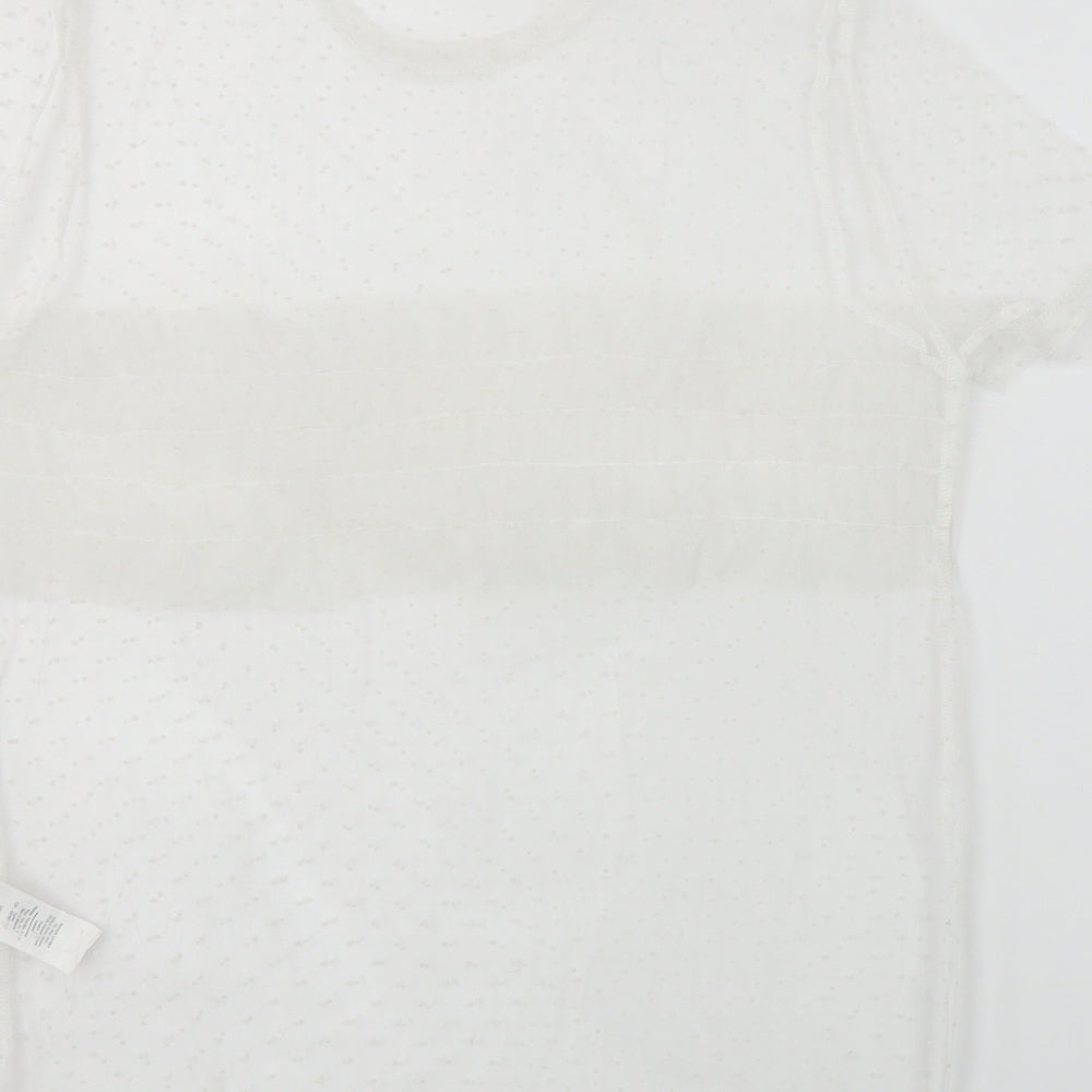 Primark  Womens White   Basic Blouse Size S