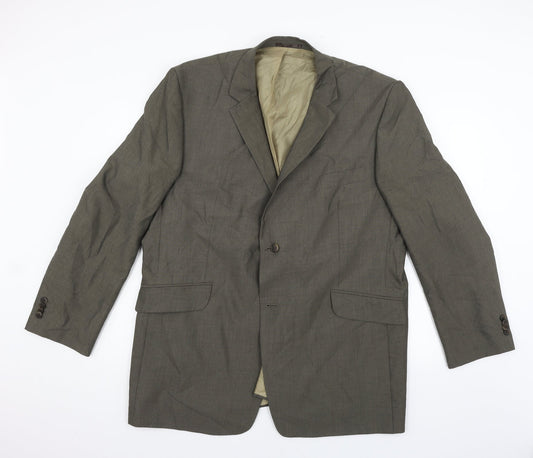 TU Mens Grey   Jacket Suit Size M