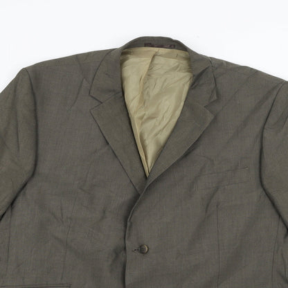 TU Mens Grey   Jacket Suit Size M