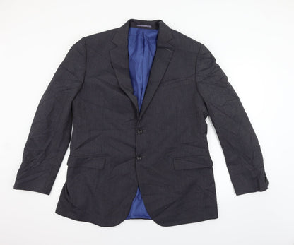 Mens UK Size S Marks and Spencer Regular Grey Suit Jacket