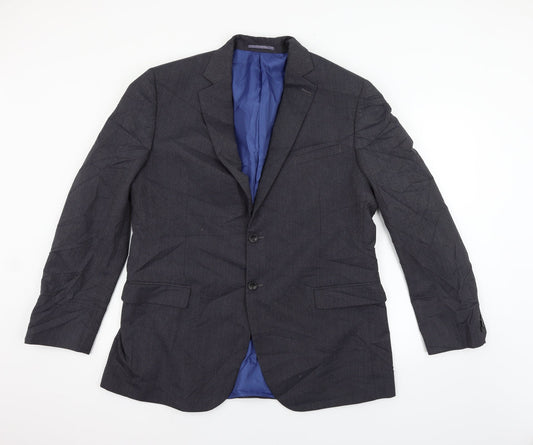 Mens UK Size S Marks and Spencer Regular Grey Suit Jacket