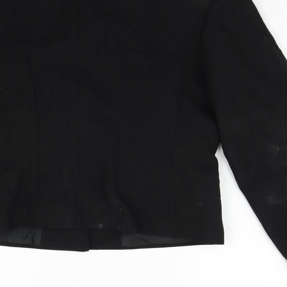BHS Womens Black   Jacket Blazer Size 10