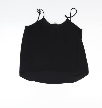 Papaya Womens Black   Basic Blouse Size 12