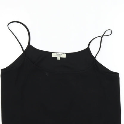 Papaya Womens Black   Basic Blouse Size 12