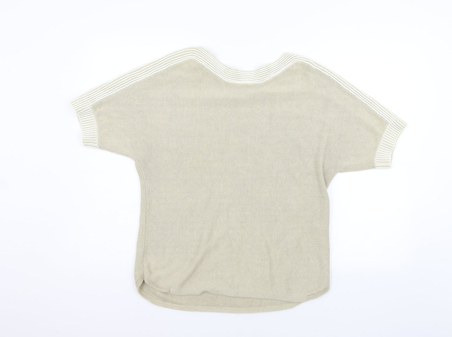 Womens UK Size 12 Olsen Beige Pullover Jumper
