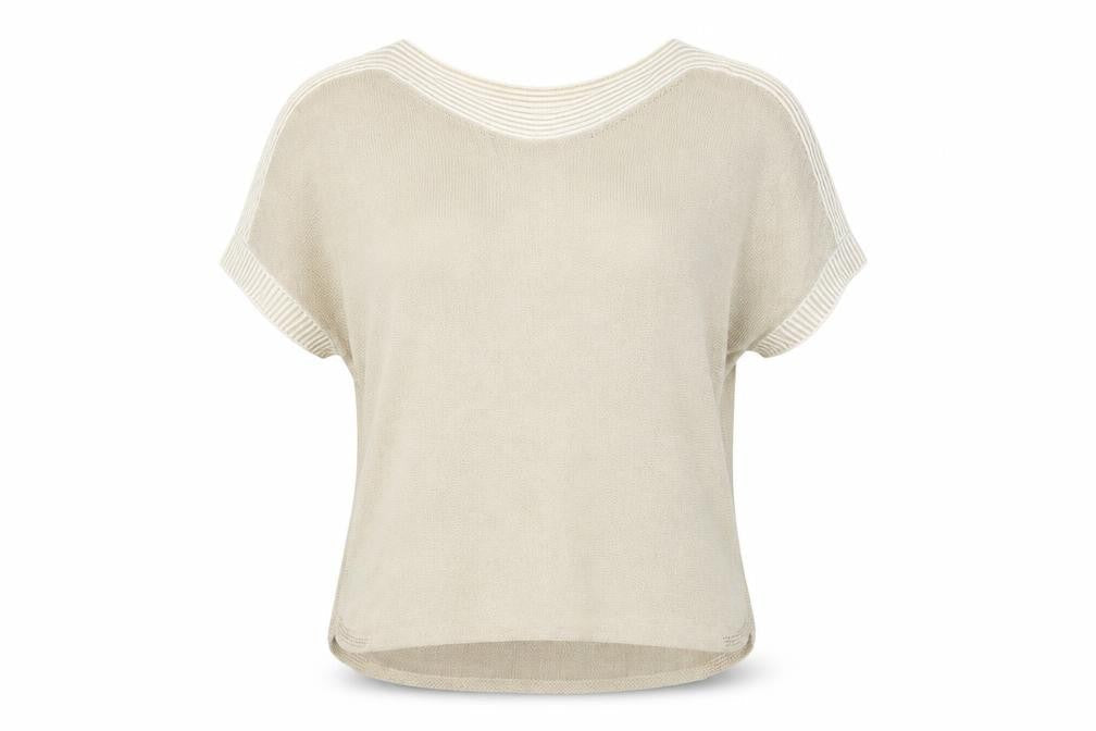 Womens UK Size 12 Olsen Beige Pullover Jumper