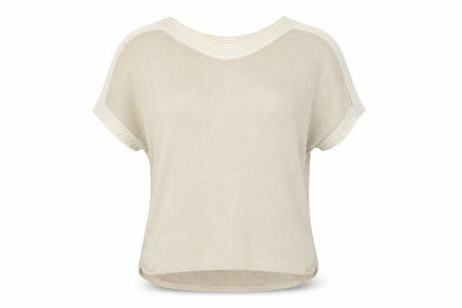 Womens UK Size 12 Olsen Beige Pullover Jumper