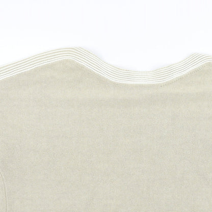 Womens UK Size 12 Olsen Beige Pullover Jumper
