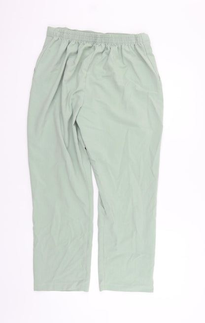 Jenny Lloyd Womens Green   Trousers  Size 16 L25 in