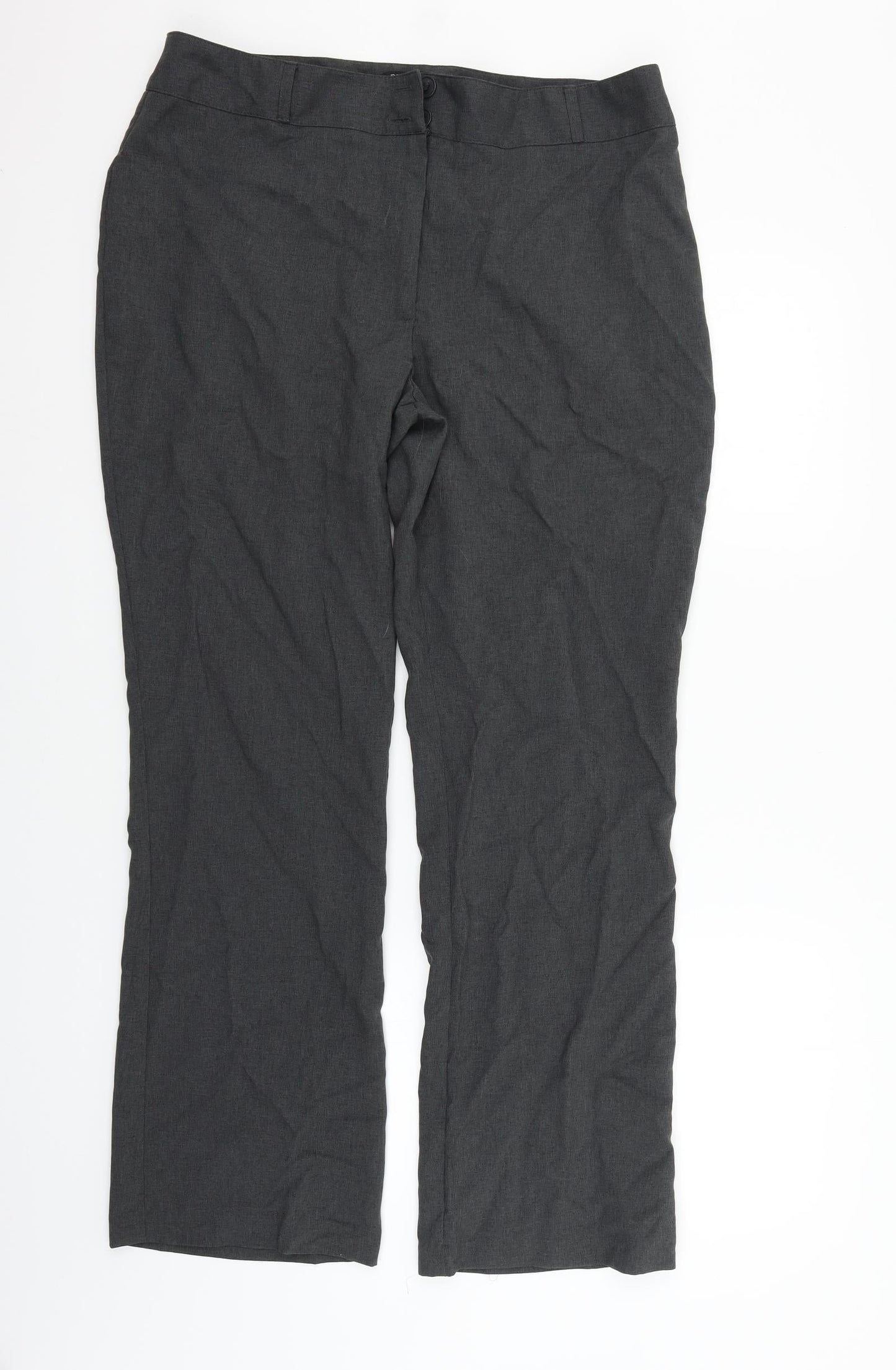 Womens UK Size 16 Papaya Regular Fit  Grey Trousers