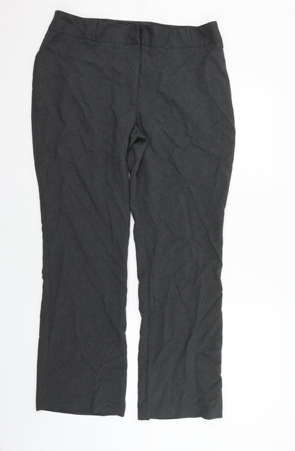 Womens UK Size 16 Papaya Regular Fit  Grey Trousers