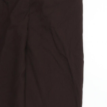 Womens UK Size 16 emma Regular Fit  Brown Trousers
