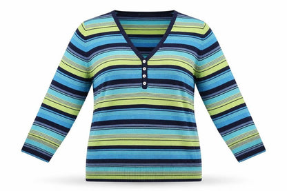 Womens UK Size M PLANET Blue Pullover Jumper