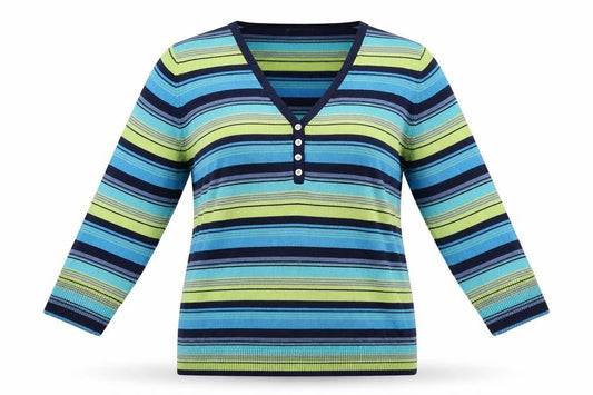 Womens UK Size M PLANET Blue Pullover Jumper
