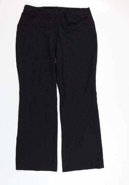 Womens UK Size 18 Worthington Regular Fit  Black Trousers