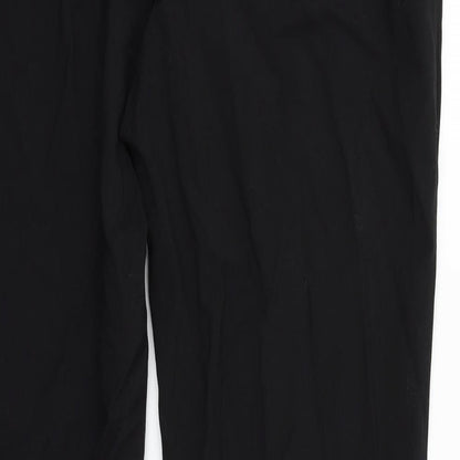 Womens UK Size 18 Worthington Regular Fit  Black Trousers