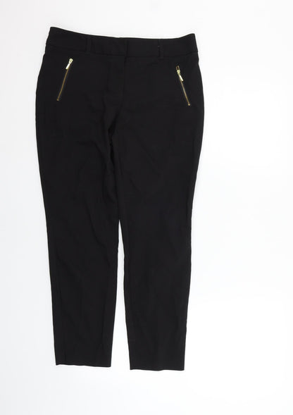 Womens UK Size 12 Papaya Regular Fit  Beige Trousers