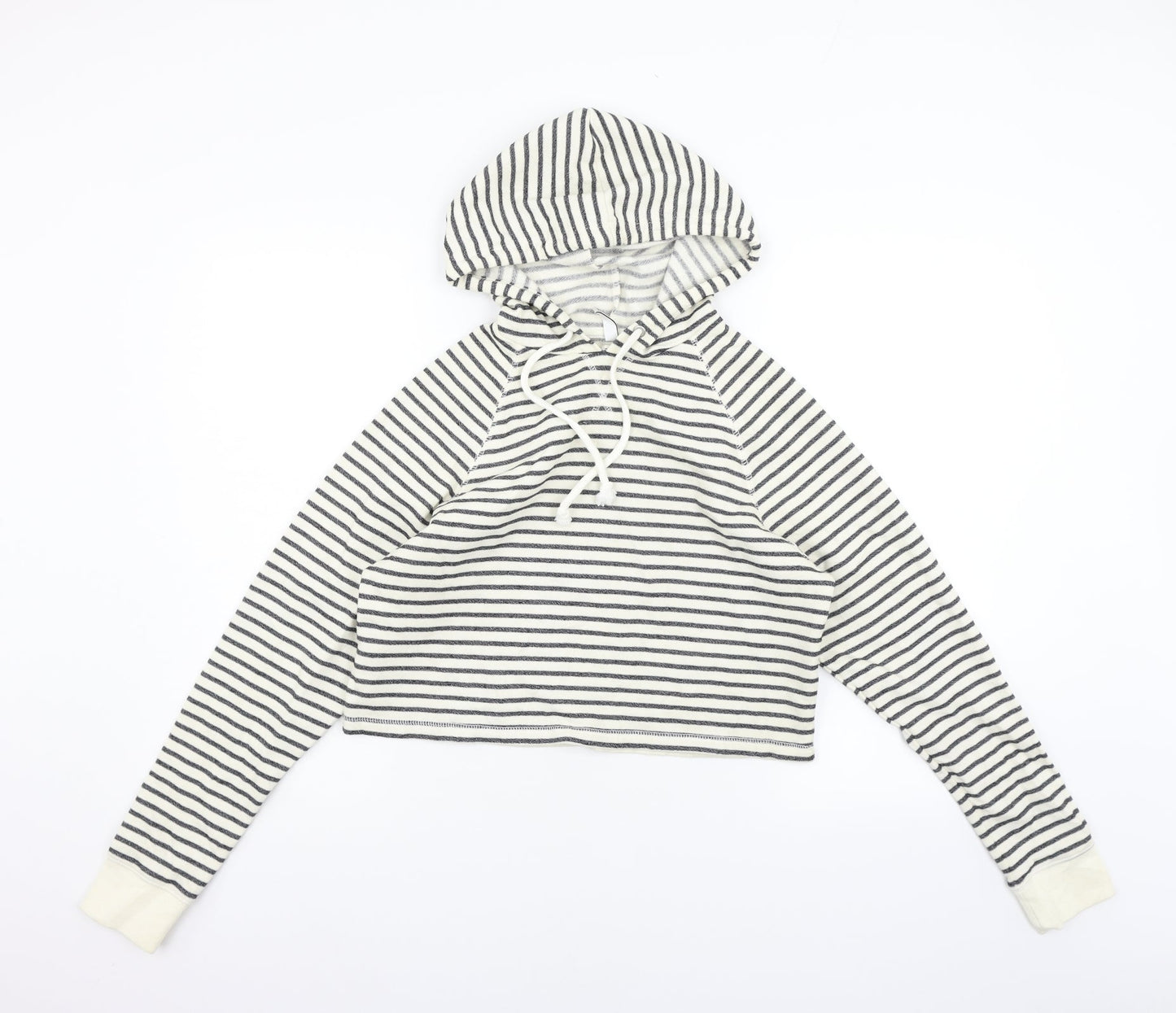 Womens UK Size S Divided by H&M White Pullover Jumper