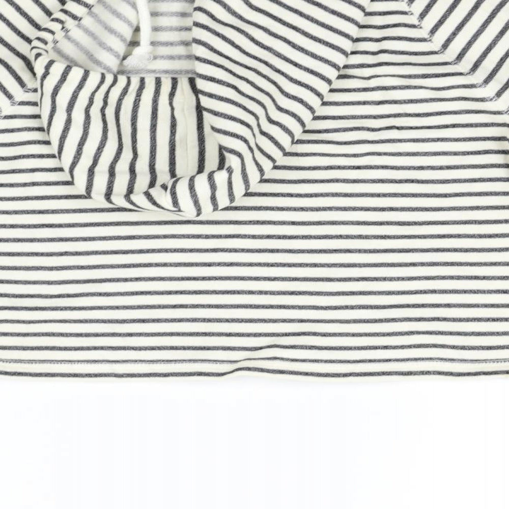 Womens UK Size S Divided by H&M White Pullover Jumper