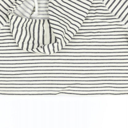 Womens UK Size S Divided by H&M White Pullover Jumper
