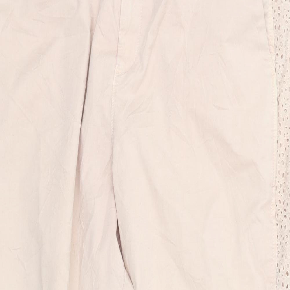 Womens UK Size 16 Gap Regular Fit  Beige Trousers