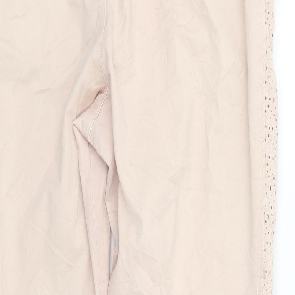 Womens UK Size 16 Gap Regular Fit  Beige Trousers
