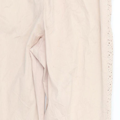 Womens UK Size 16 Gap Regular Fit  Beige Trousers
