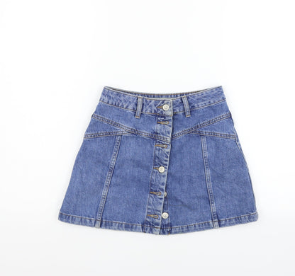 Womens UK Size 6 Topshop A-Line  Skirt