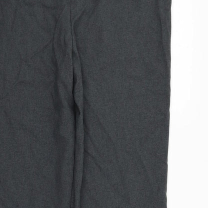 George Womens Grey   Trousers  Size 16 L29 in