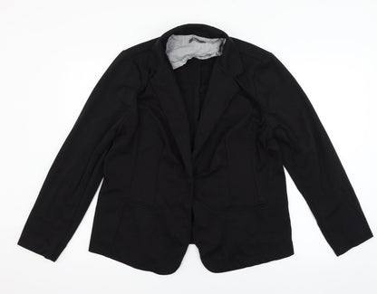 South Womens Black   Jacket Suit Size 20