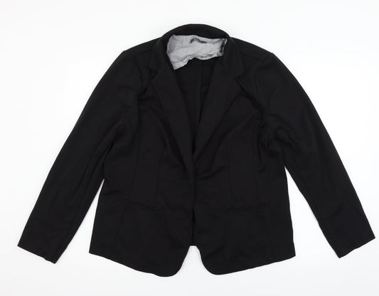 South Womens Black   Jacket Suit Size 20