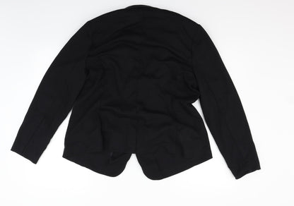South Womens Black   Jacket Suit Size 20