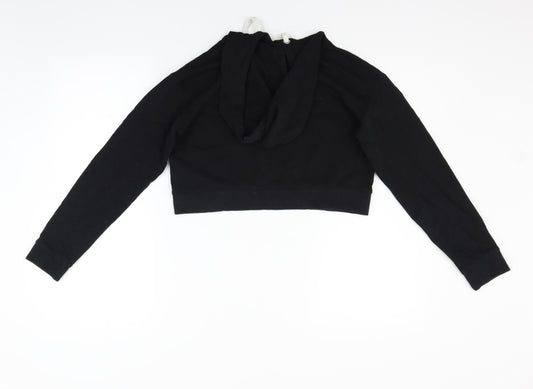 Womens UK Size XS Divided Black Pullover Jumper