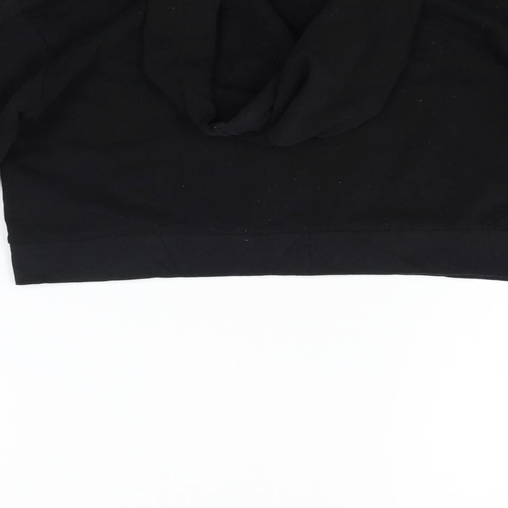 Womens UK Size XS Divided Black Pullover Jumper