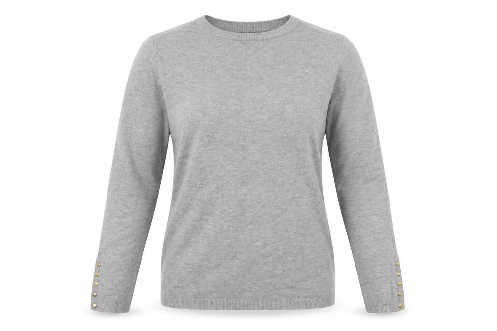 Womens UK Size M Zara Grey Pullover Jumper