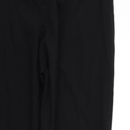 Womens UK Size 12 Principles Regular Fit Sweatpants Black Trousers
