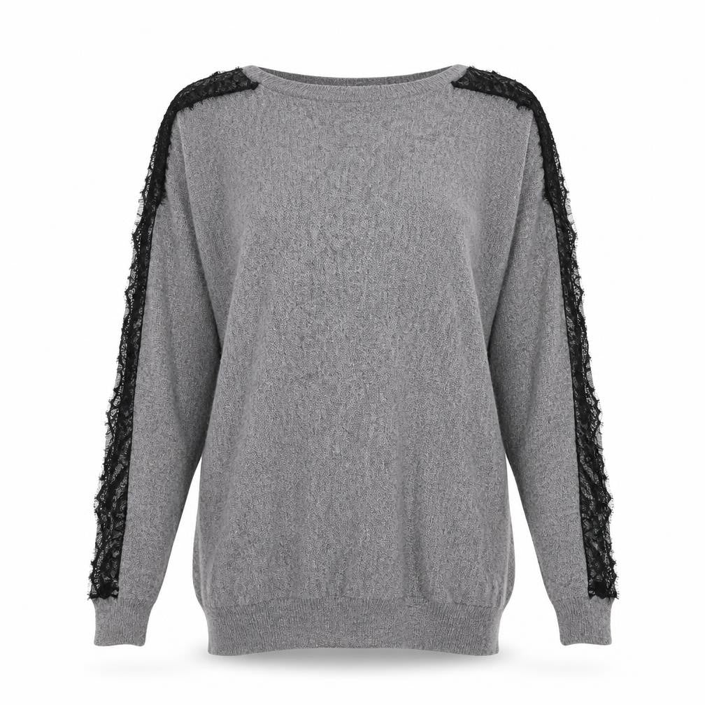 Womens UK Size 10 Dorothy Perkins Grey Pullover Jumper