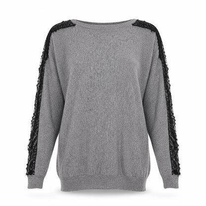 Womens UK Size 10 Dorothy Perkins Grey Pullover Jumper