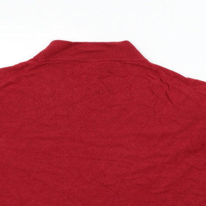 Womens UK Size 20 Marks and Spencer Red Pullover Jumper