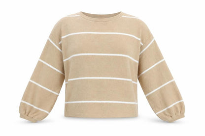 Womens UK Size S New Look Beige Pullover Jumper