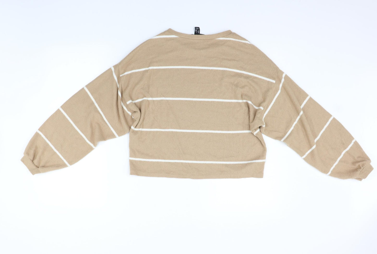 Womens UK Size S New Look Beige Pullover Jumper
