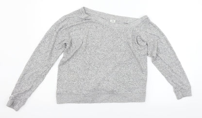 Womens UK Size 12 River Island Grey Pullover Jumper